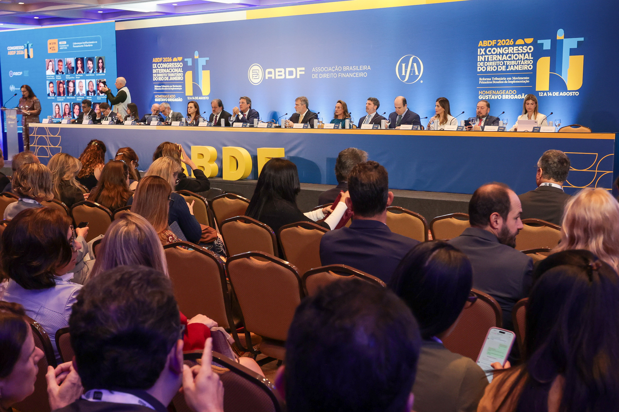IX International Tax Law Congress of Rio de Janeiro draws nearly 3,000 registrations and pays tribute to Gustavo Brigagão